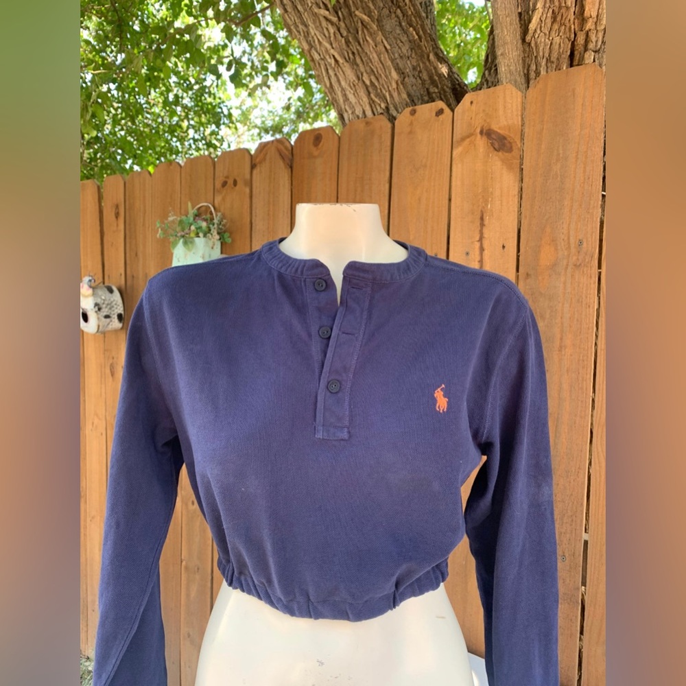Cropped Ralph Lauren sweater